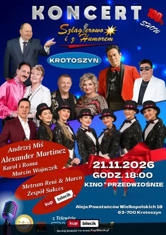 Koncert Śląskich Gwiazd - Szlagierowo i z Humorem