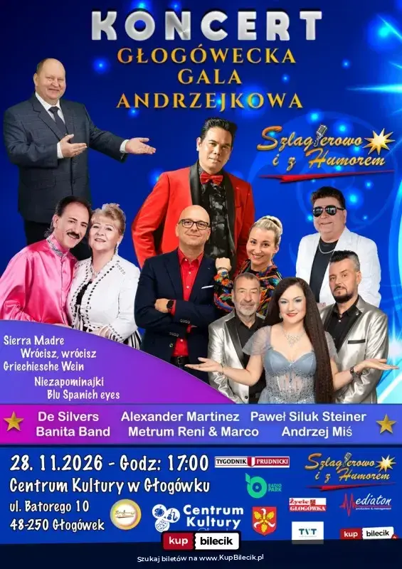 Koncert Śląskich Gwiazd - Szlagierowo i z Humorem