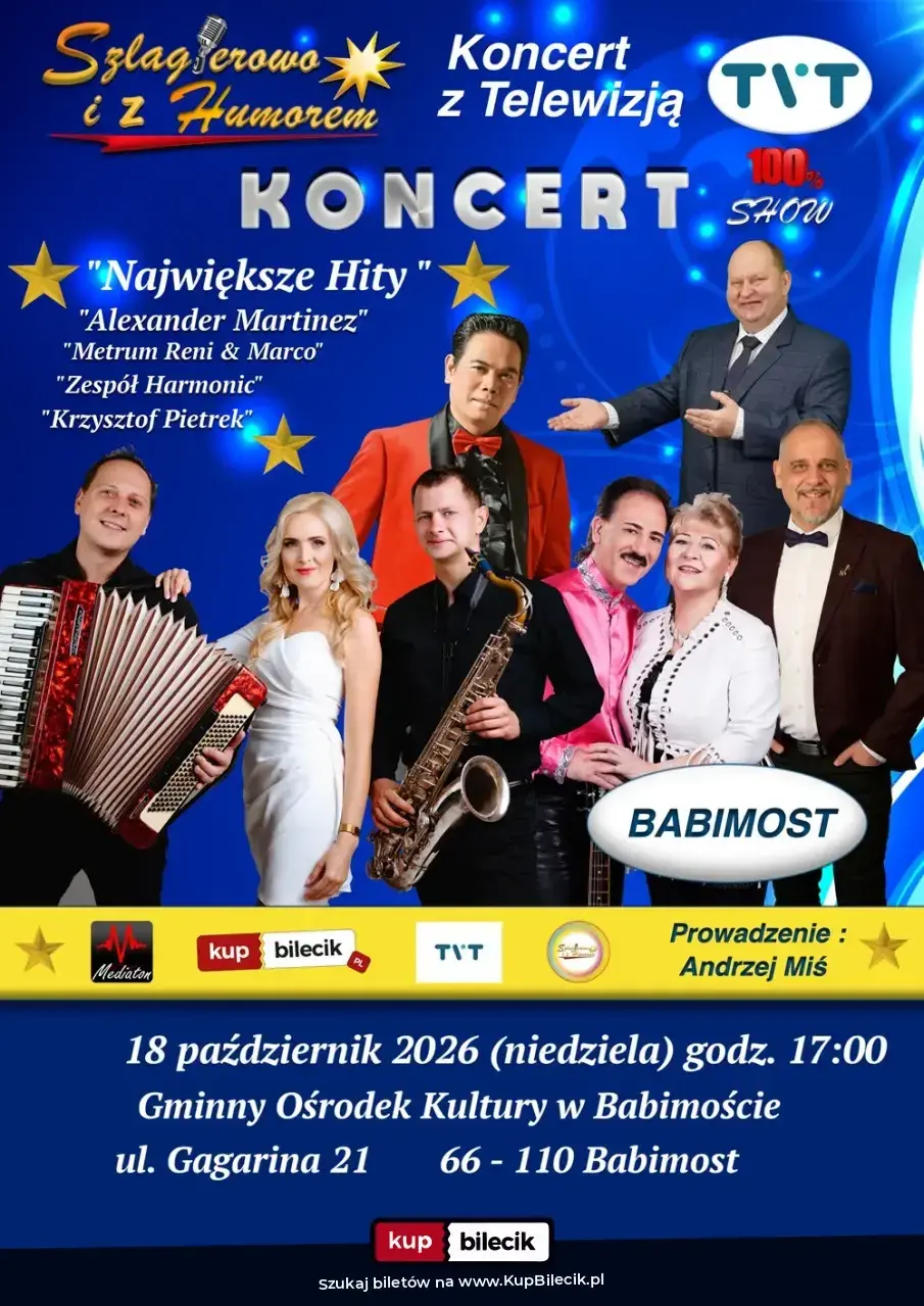 Koncert Śląskich Gwiazd - Szlagierowo i z Humorem