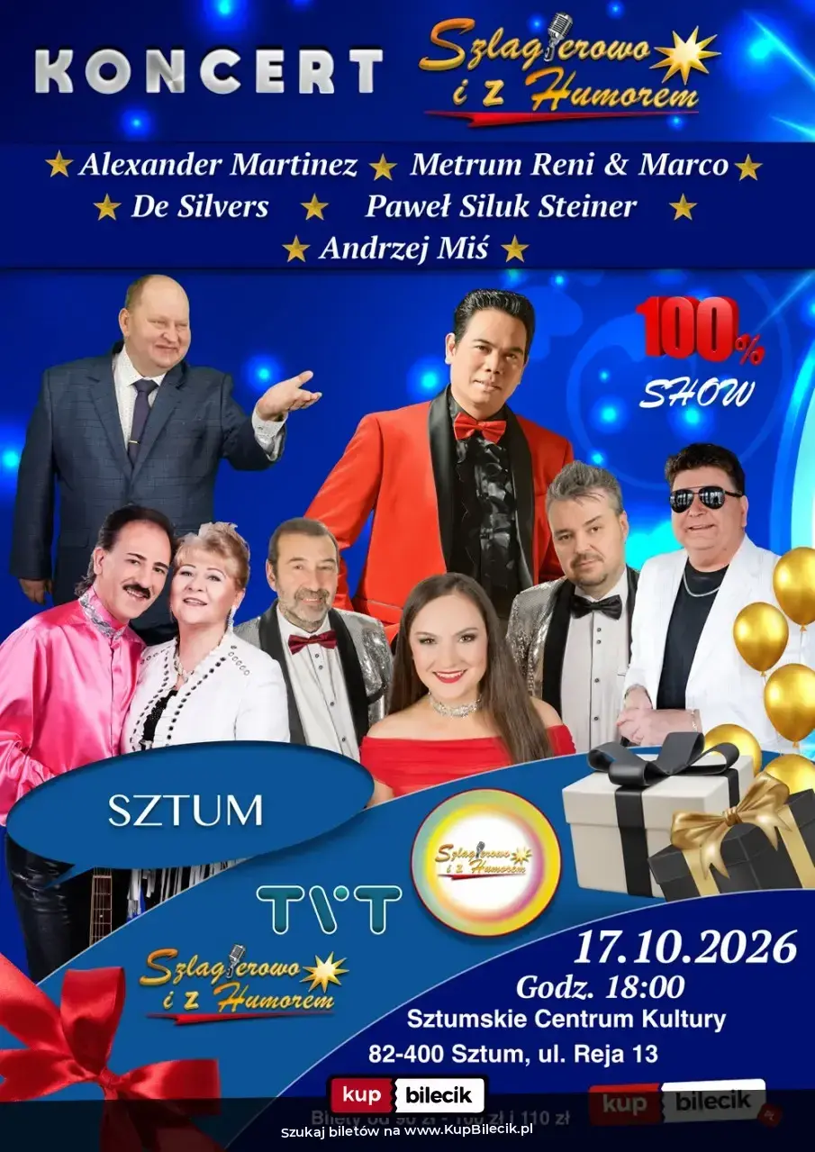Koncert Śląskich Gwiazd - Szlagierowo i z Humorem