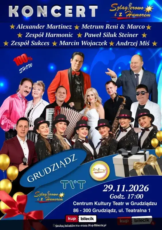 Koncert Śląskich Gwiazd - Szlagierowo i z Humorem