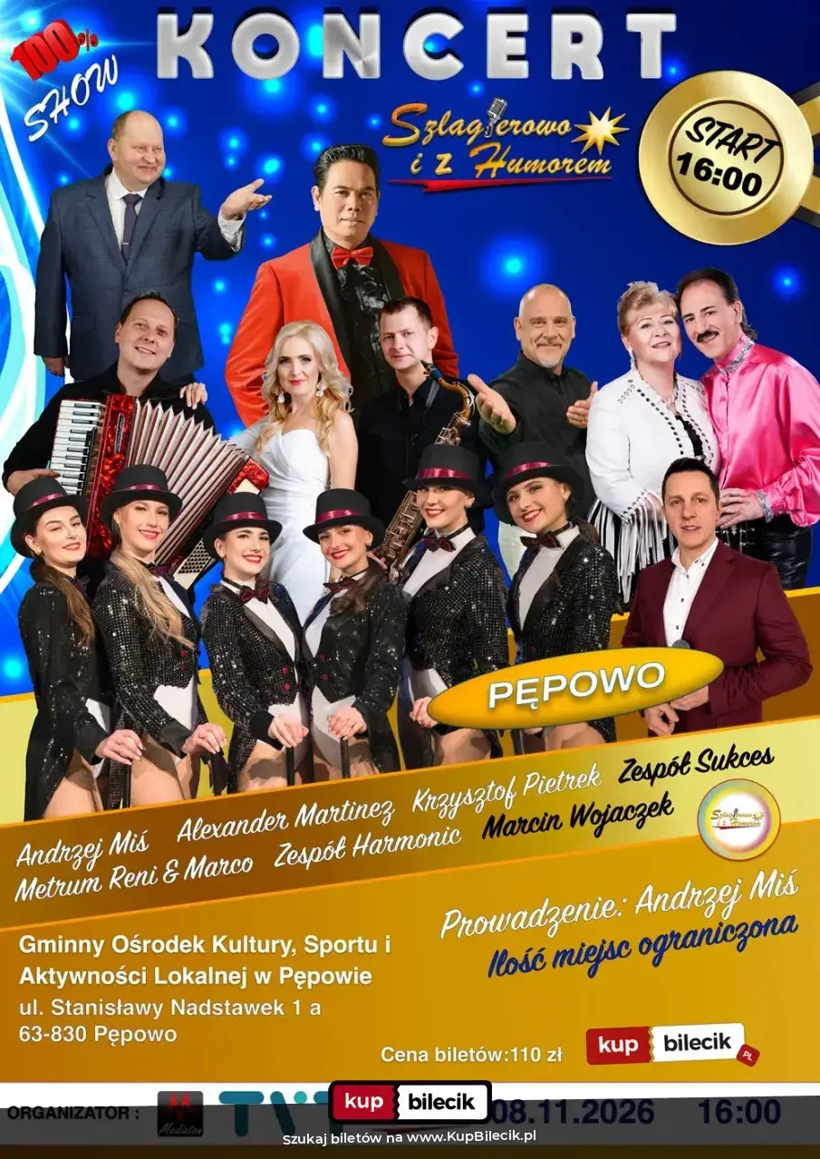 Koncert Śląskich Gwiazd - Szlagierowo i z Humorem
