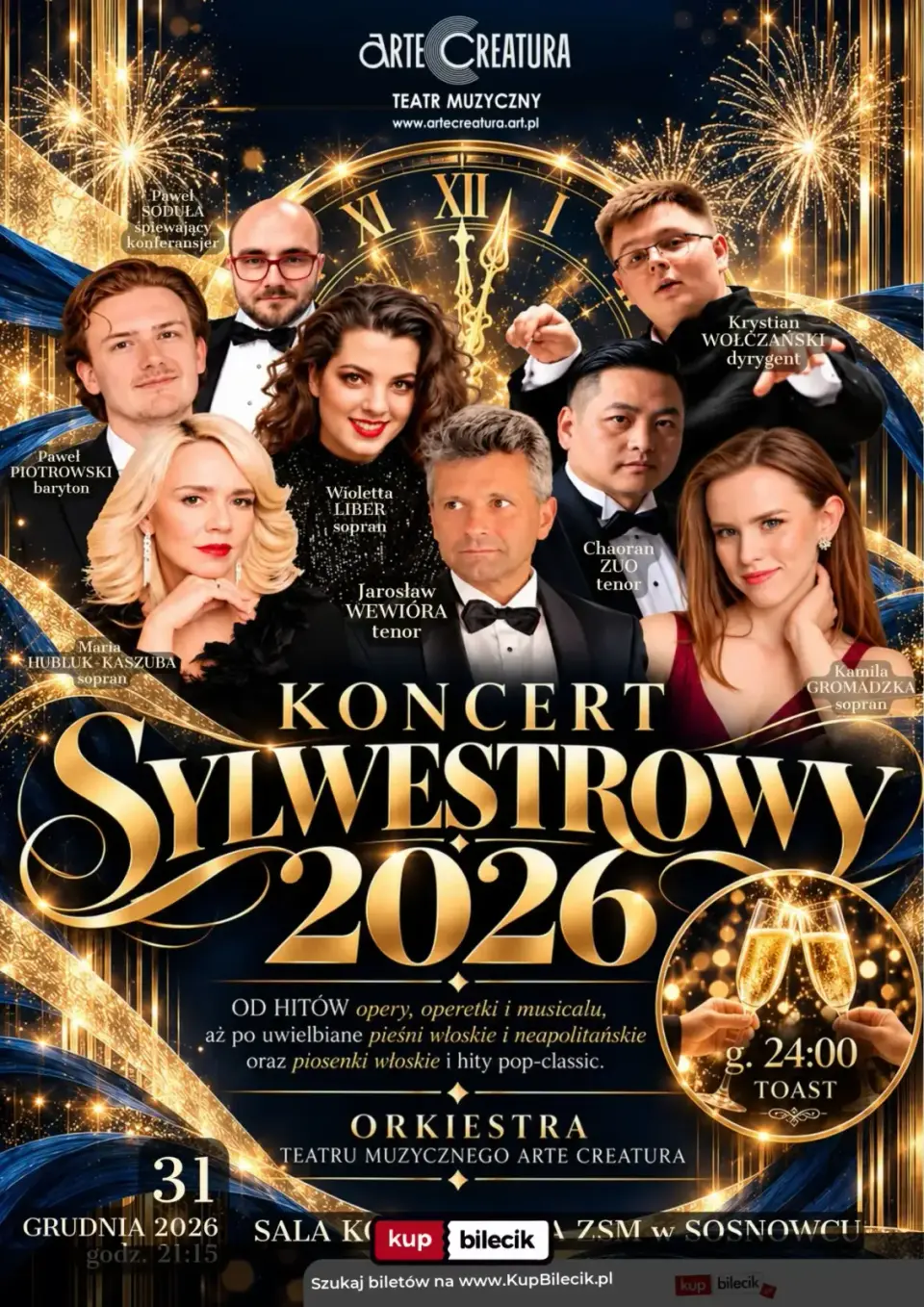 Koncert Sylwestrowy Arte Creatura