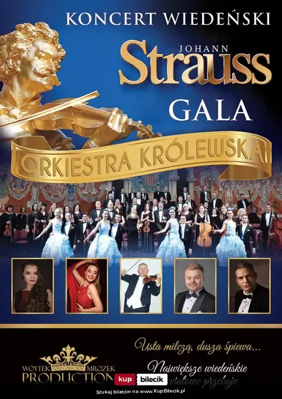 Koncert Wiedeński - Johann Strauss Gala – Najpiękniejszy Koncert Wiedeński