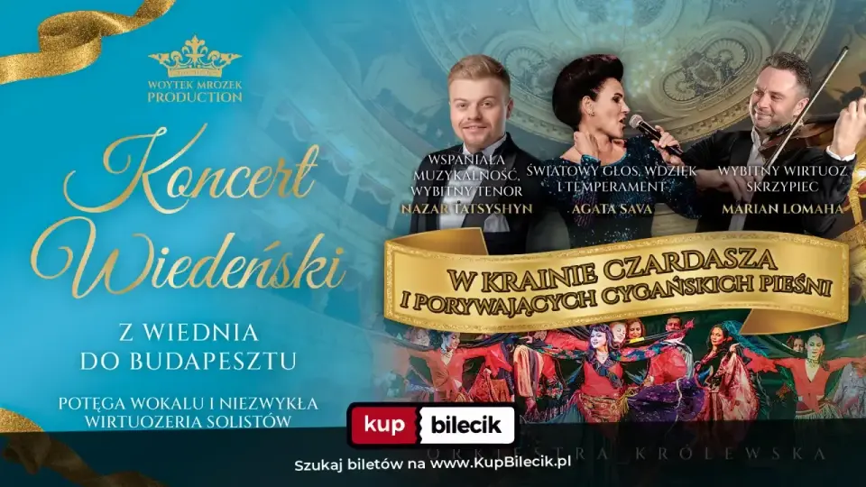 Koncert Wiedeński W Krainie Czardasza – I porywających cygańskich pieśni