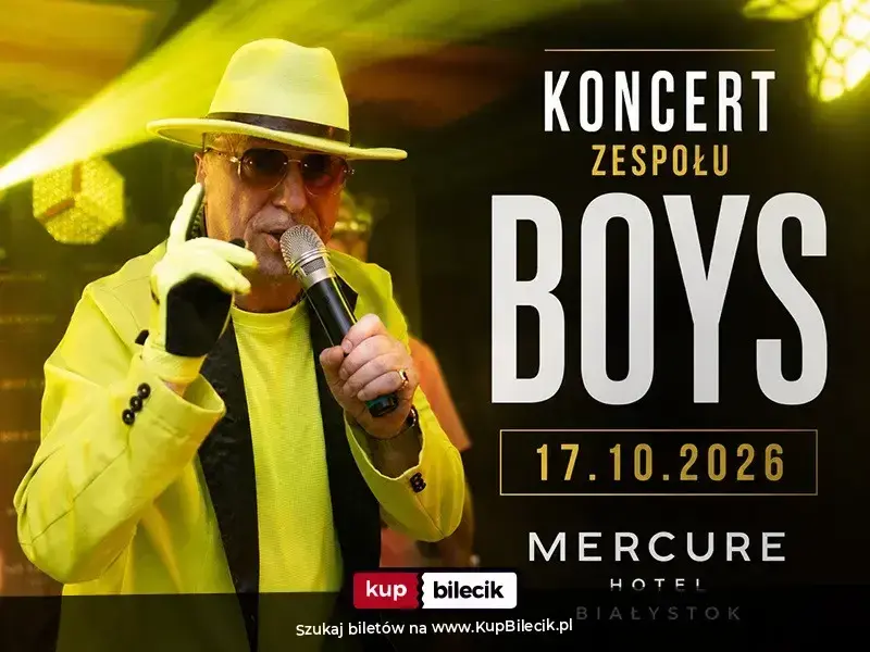 Koncert zespołu Boys w Hotelu Mercure Białystok