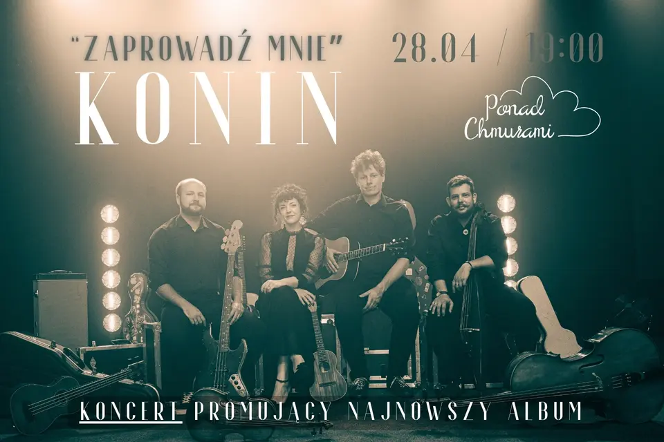 Konin - koncert zespołu Ponad Chmurami - trasa promująca nowy album "Zaprowadź mnie"