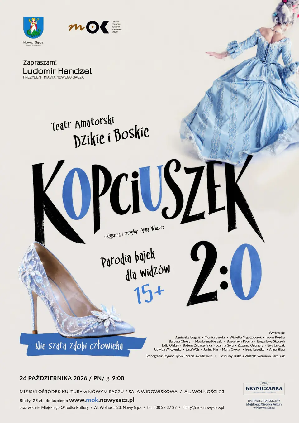 "Kopciuszek 2:0" - Teatr Amatorski Dzikie i Boskie