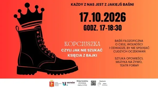KOPCIUSZKA – baśń filozoficzna o tym jak nie szukać księcia z bajki