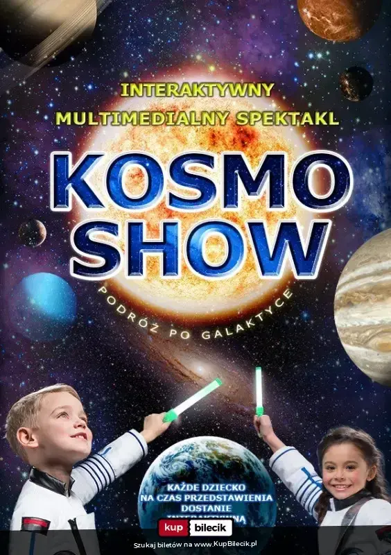 KOSMO SHOW - Interaktywny Multimedialny Spektakl dla Dzieci