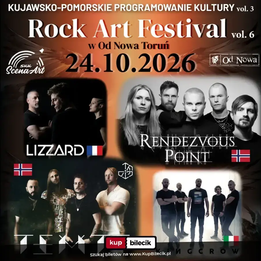 Kujawsko-Pomorskie Programowanie Kultury – Rock Art Festival vol. 6