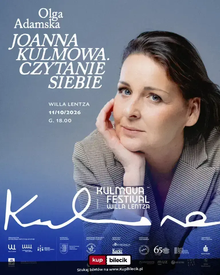 Kulmova Festival – Joanna Kulmowa. Czytanie siebie