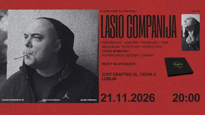 LASIO COMPANIJA W LUBLINIE | PREMIEROWY KONCERT