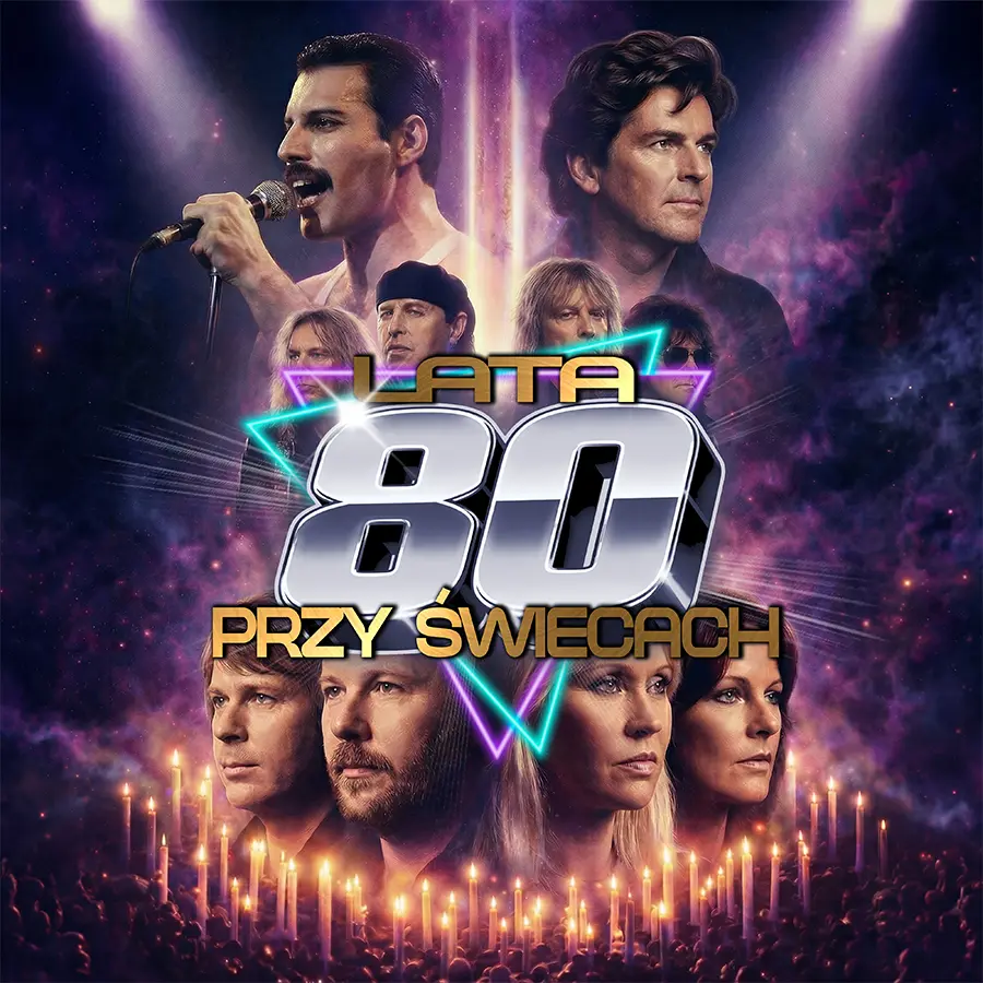 Lata 80-te przy świecach