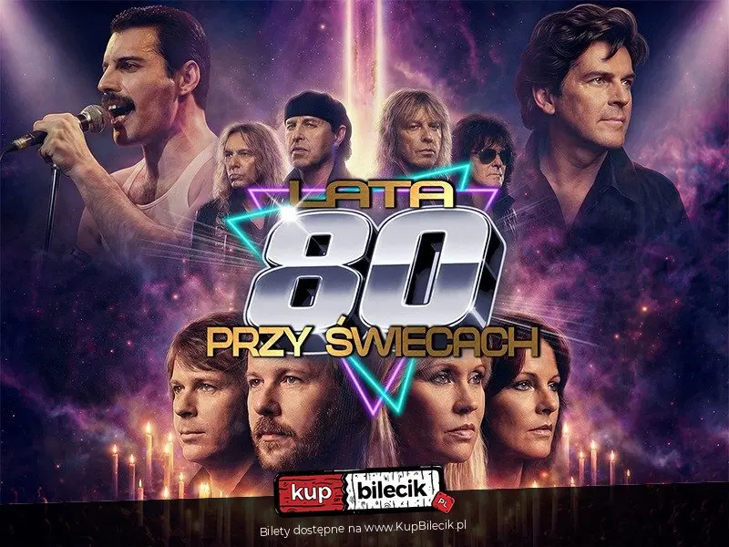 Lata 80-te przy świecach - Największe hity lat 80. w kameralnych i stylowych aranżacjach