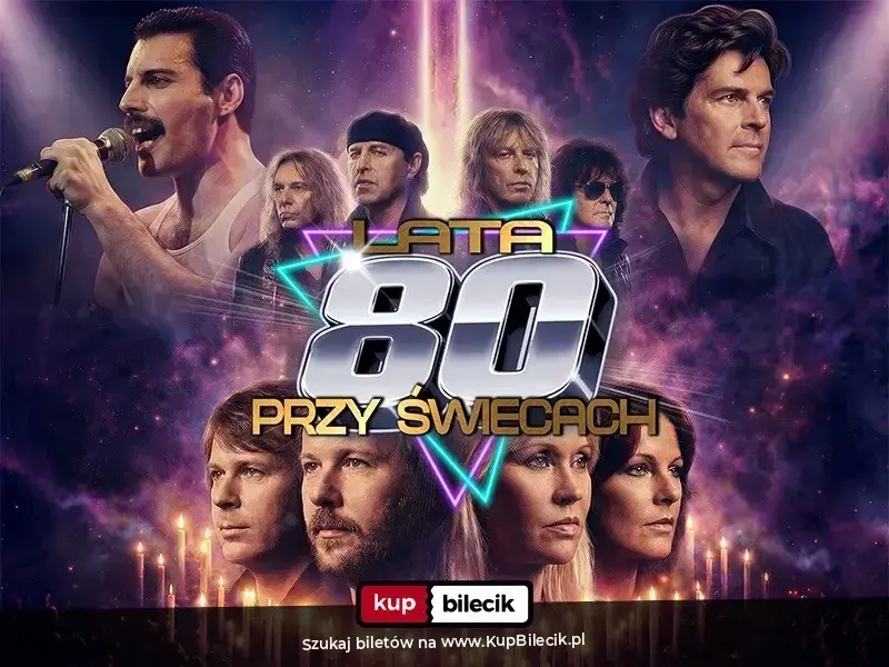 Lata 80-te przy świecach – Powrót do dekady wolności, świateł i wielkich melodii