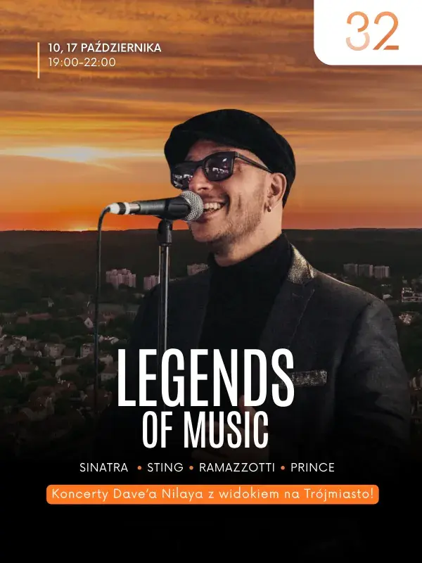 Legends of Music | Koncert Davea Nilaya z widokiem na Trójmiasto