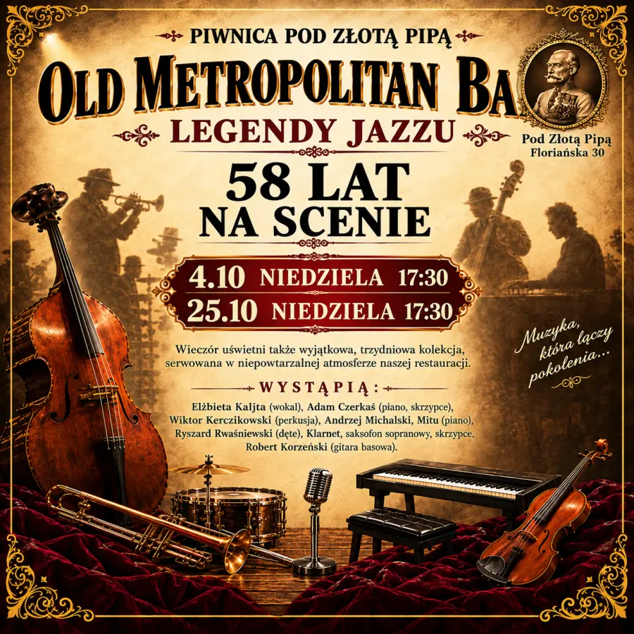 Legendy Jazzu - Old Metropolitan Band - 58 lat na scenie