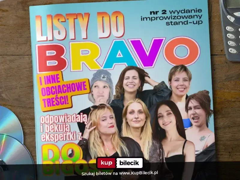Listy do Bravo - stand-up improwizowany: Matan, Podwysocka, Górniak, Różalska, Chachulska