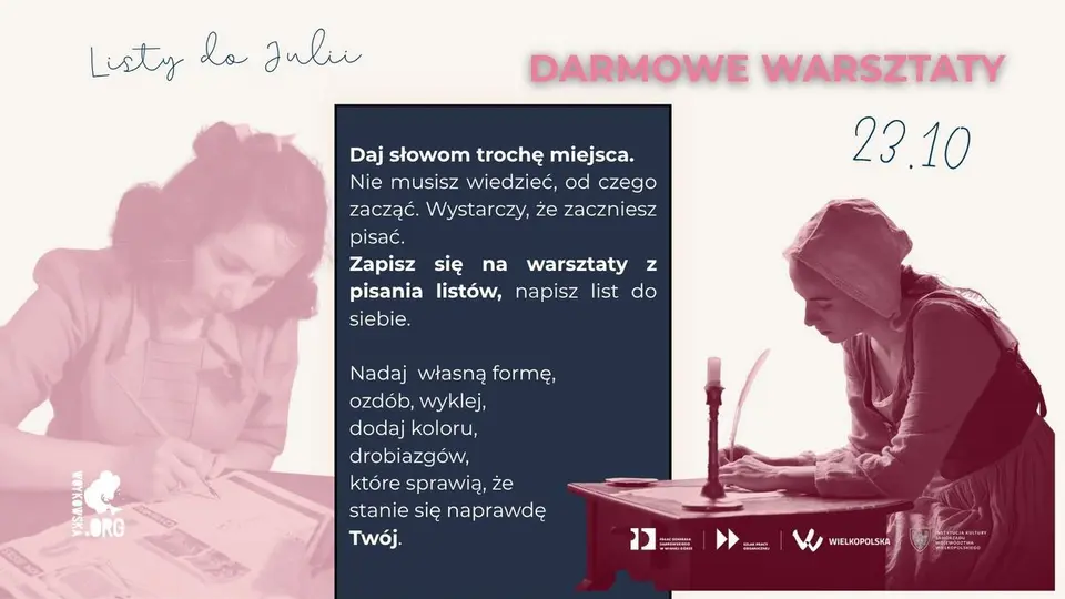 Listy do Julii — warsztaty pisania listów dla kobiet