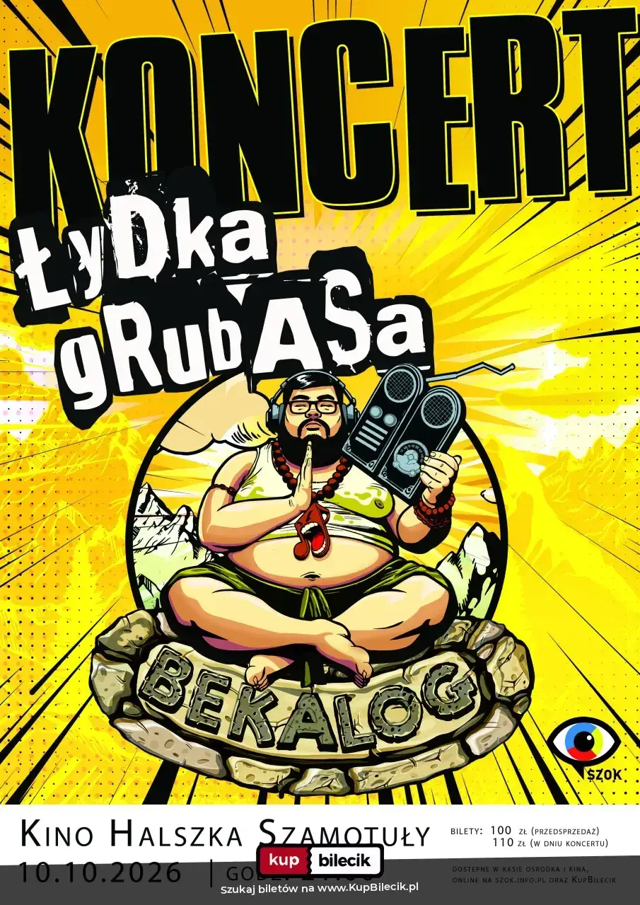 Łydka Grubasa zagra w Szamotułach!