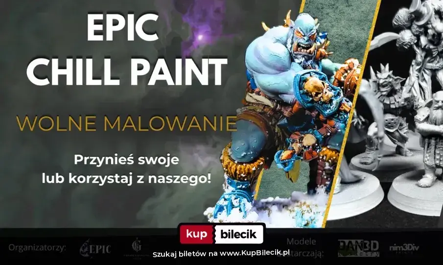 Malowanie Figurek – EPIC CHILL PAINT - Wolne Malowanie i Integracja