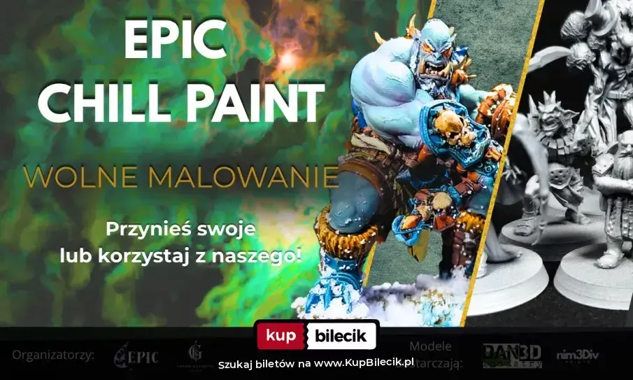 Malowanie Figurek – EPIC CHILL PAINT - Wolne Malowanie i Integracja
