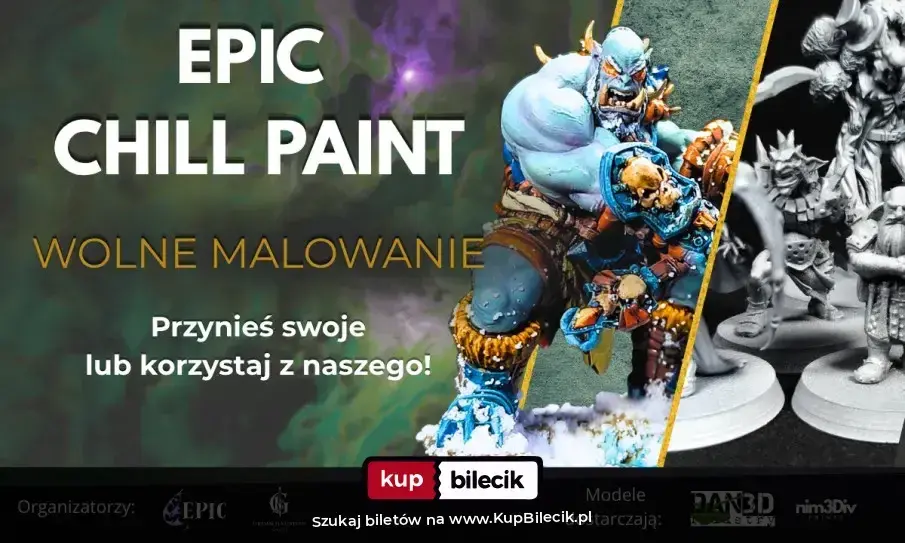 Malowanie Figurek – EPIC CHILL PAINT - Wolne Malowanie i Integracja