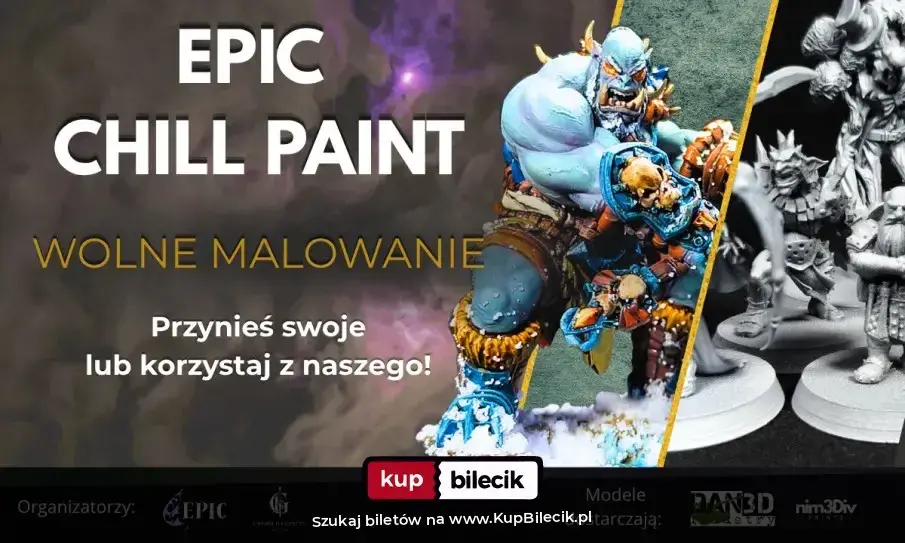 Malowanie Figurek – EPIC CHILL PAINT - Wolne Malowanie i Integracja