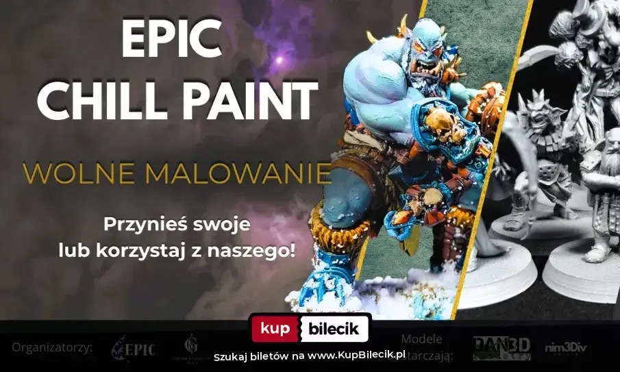 Malowanie Figurek – EPIC CHILL PAINT - Wolne Malowanie i Integracja