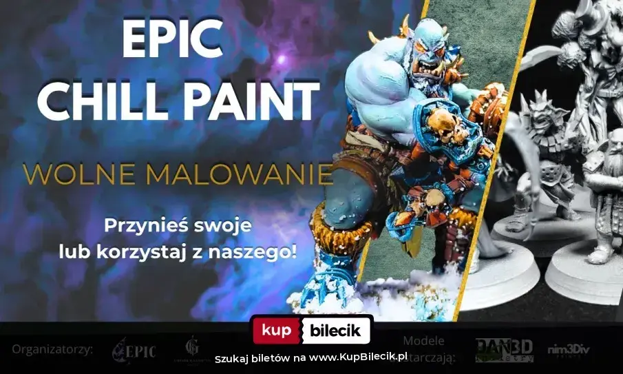 Malowanie Figurek – EPIC CHILL PAINT - Wolne Malowanie i Integracja