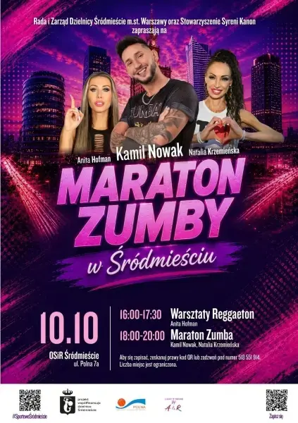 Maraton Zumby w Śródmieściu