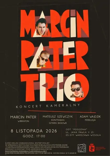 Marcin Pater Trio - koncert kameralny