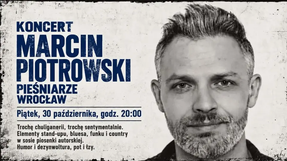 Marcin Piotrowski w Pieśniarzach [koncert]