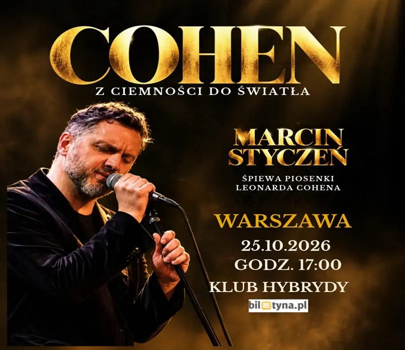 Marcin Styczeń - Cohen. Z ciemności do światła