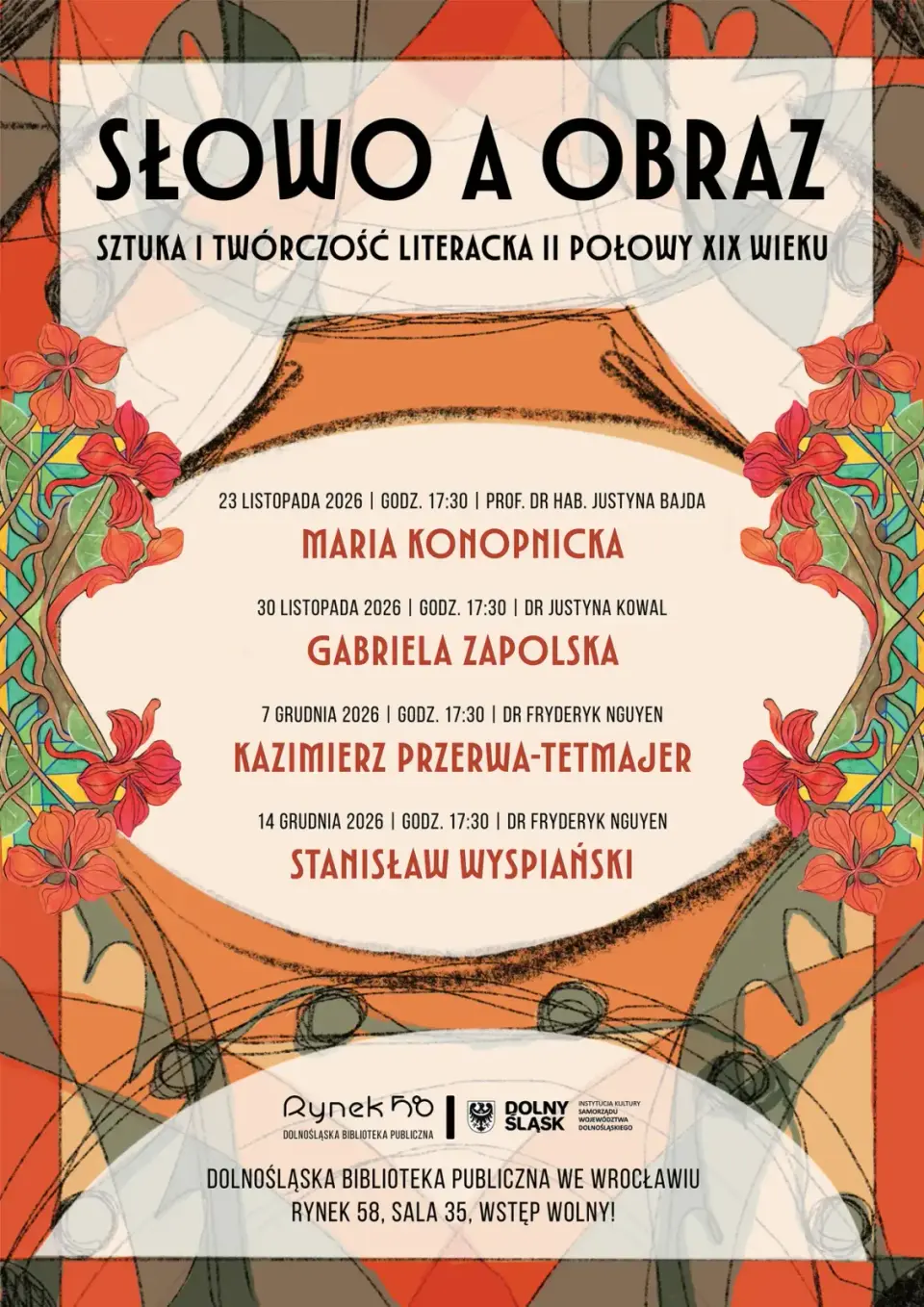 Maria Konopnicka | Słowo a obraz - twórczość jako sztuka i sztuka w twórczości literackiej II połowy XIX wieku