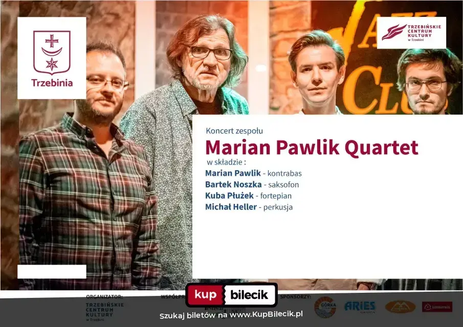 Marian Pawlik Quartet w Piwnicy pod Baranami
