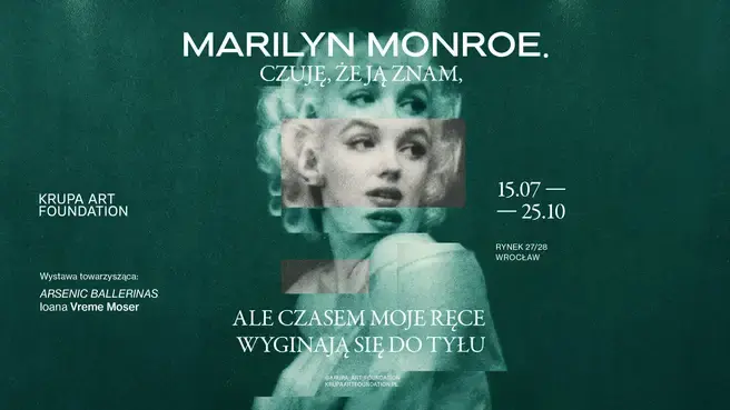 Marilyn Monroe - zwiedzanie wystaw w Krupa Art Foundation