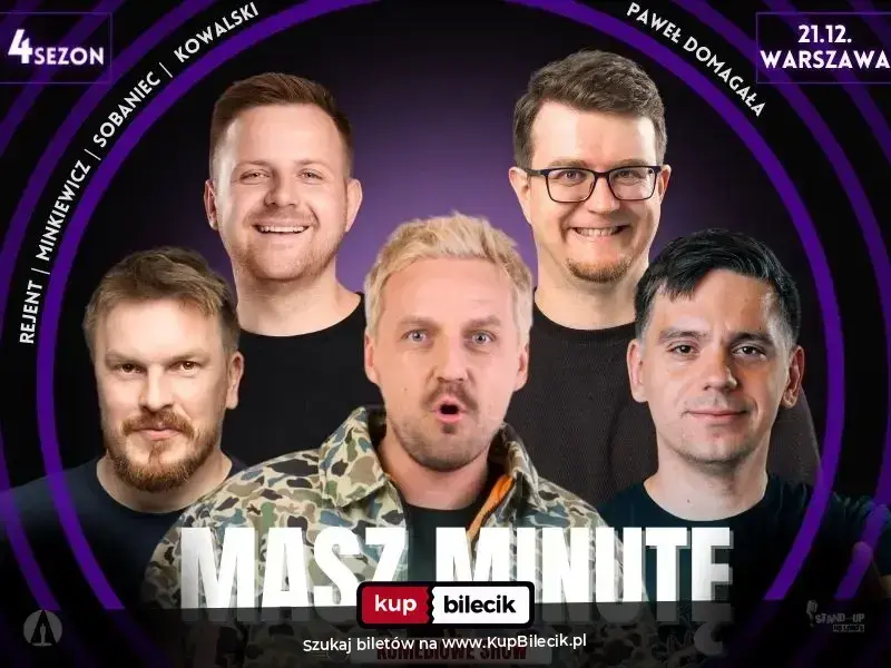 Masz Minutę - Format Komediowy – Masz Minutę - gość specjalny: Paweł Domagała