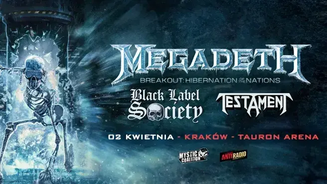 Megadeth + Black Label Society + Testament
