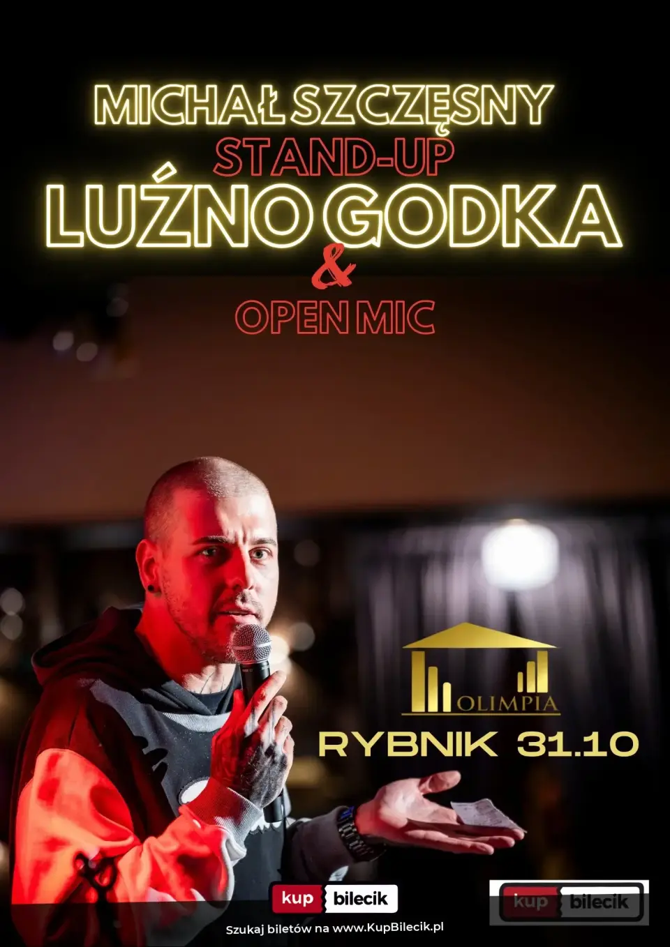 Michał Szczęsny oraz goście – Luźno Gadka - Open Mic