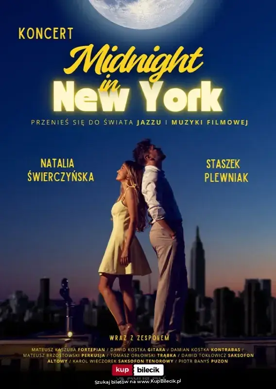 Midnight in New York - Przenieś się do świata jazzu i muzyki filmowej