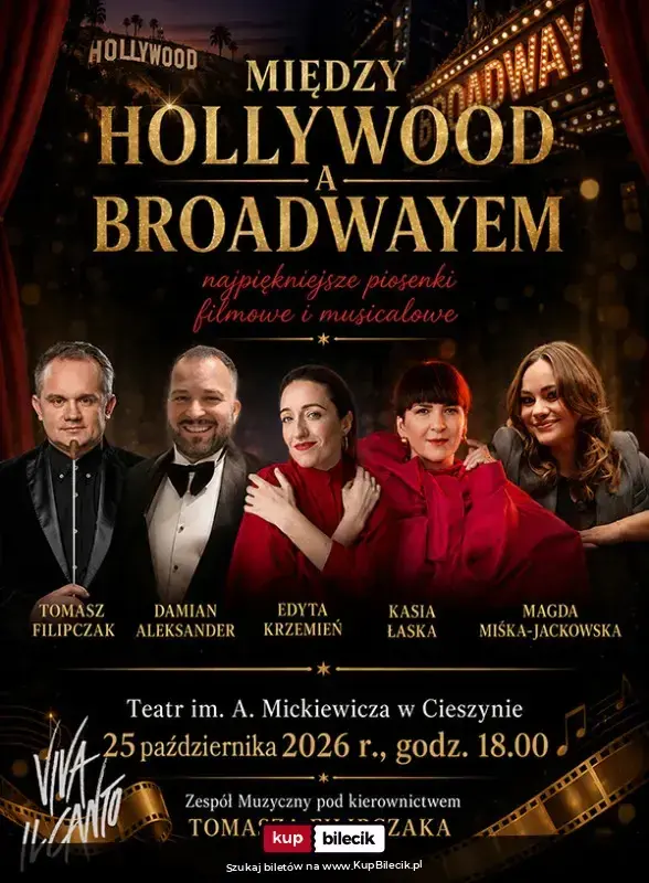 Między Hollywood a Broadwayem – Najpiękniejsze piosenki filmowe i musicalowe