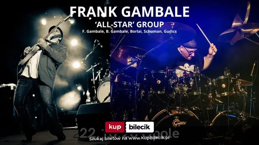 Miedzynarodowy Festiwal Drum Fest – Frank Gambale - All Star Group DRUMFEST OPOLE