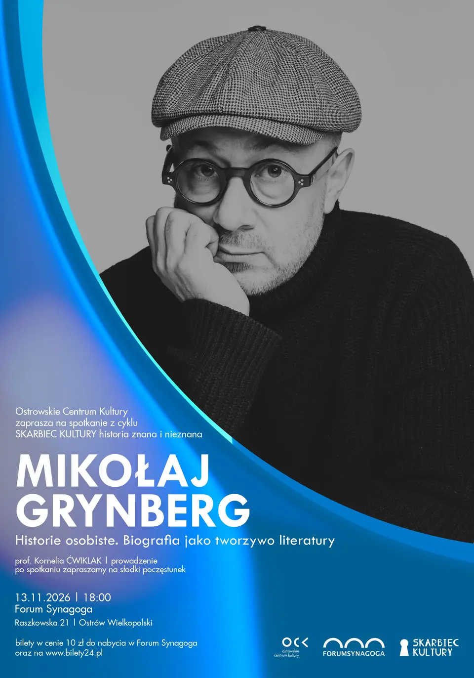 MIKOŁAJ GRYNBERG. Historie osobiste. Biografia jako tworzywo literatury.