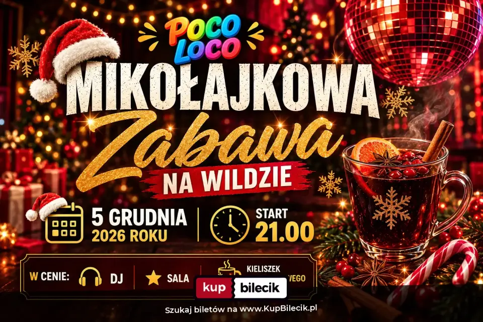 Mikołajki 2026 – Mikołajkowa Zabawa na Wildzie