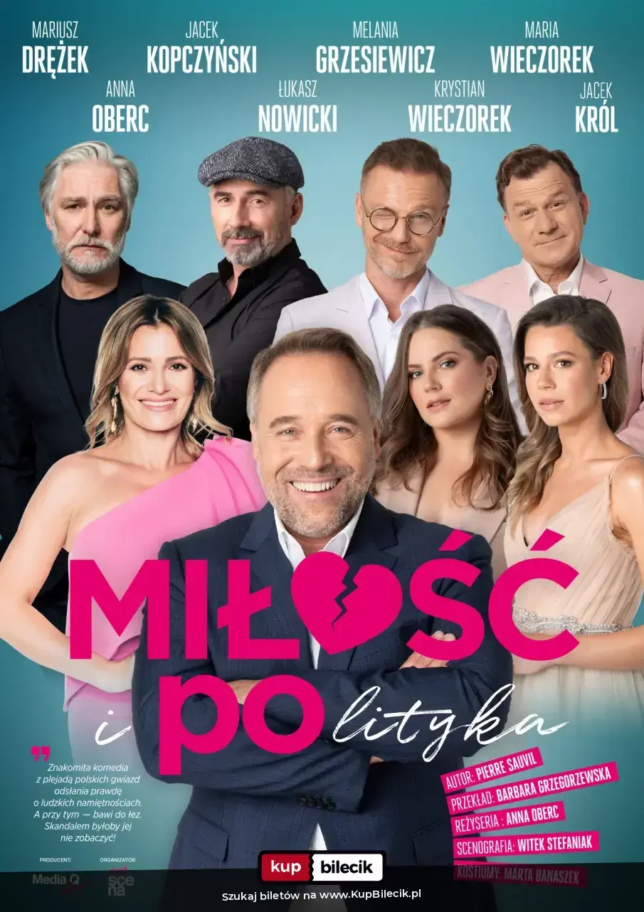 Miłość i polityka – Spektakl komediowy