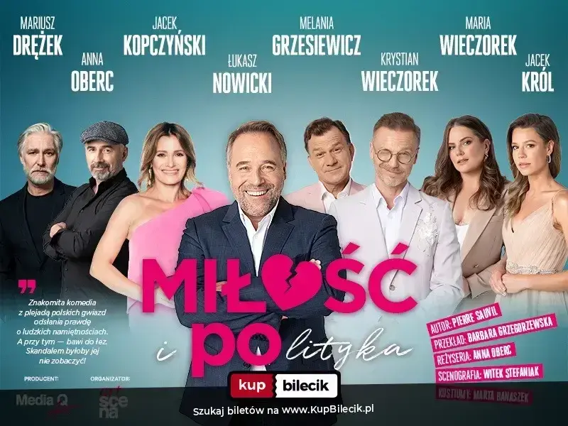 Miłość i polityka – Spektakl komediowy