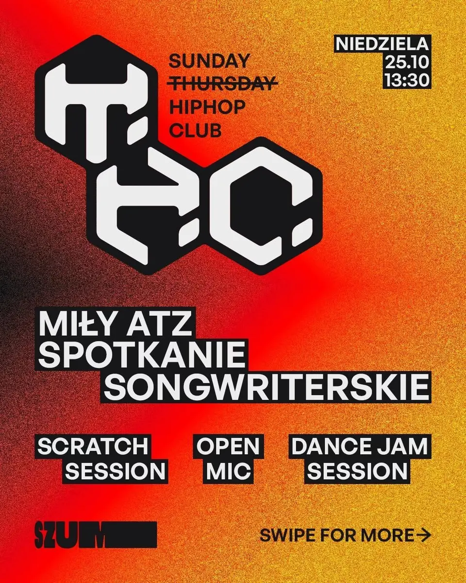 MIŁY ATZ - spotkanie songwriterskie + Scratch/Dance JAM Session