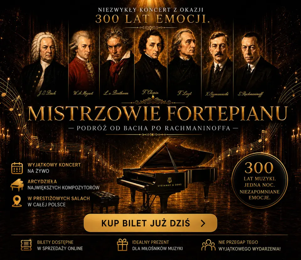 Mistrzowie Fortepianu - 300 Lat Muzyki